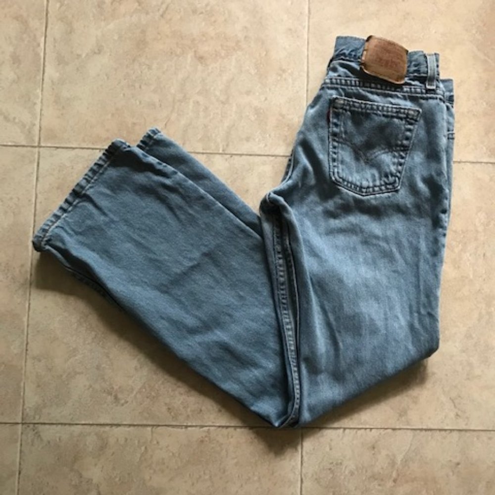Vintage 80's 518 Levi's Super Low Boot Cut